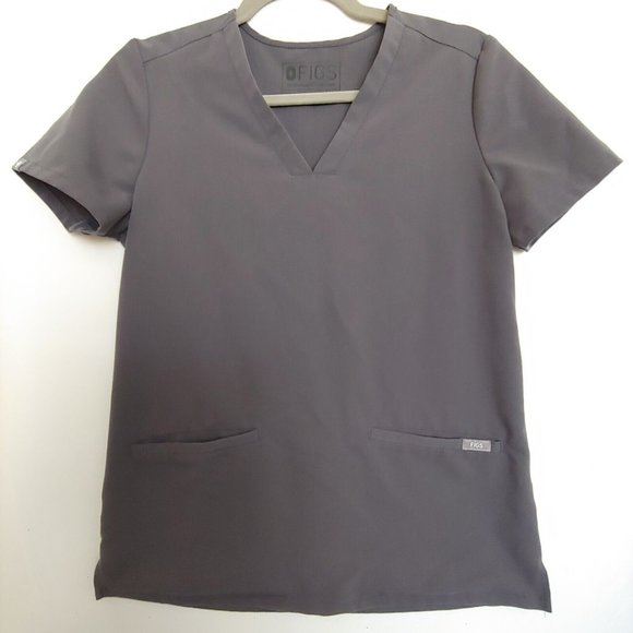 Figs womens grey 3 pocket top size XS - Picture 1 of 14
